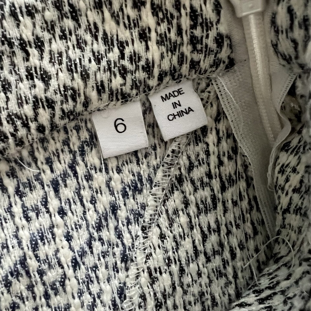 Derek Lam 10 Crosby Tweed Mini Skirt Womens 6 Literary Chic Academia Old Money - Picture 6 of 9